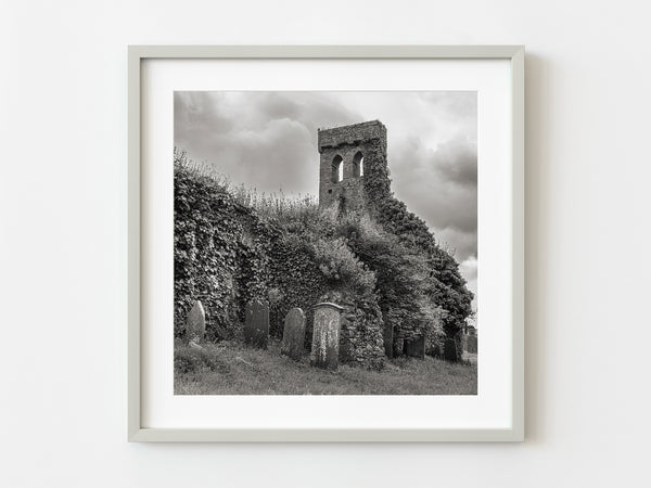 Old church overgrown graveyard Cahir Ireland | Photo Art Print fine art photographic print
