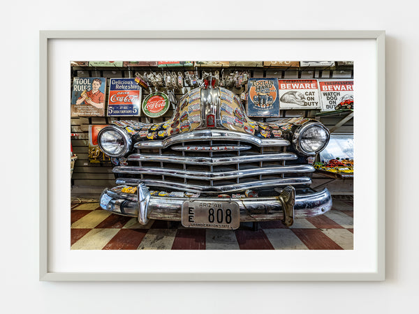 Old Pontiac in a Route 66 Souvenir Shop | Photo Art Print fine art photographic print