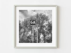 Old Route 66 Gas Station Sign | Photo Art Print fine art photographic print