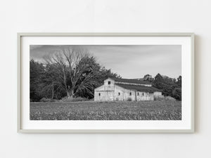 Old rural farm building Indiana | Photo Art Print fine art photographic print