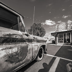 Old truck at Rockwood Motor Court Route 66 | Photo Art Print fine art photographic print