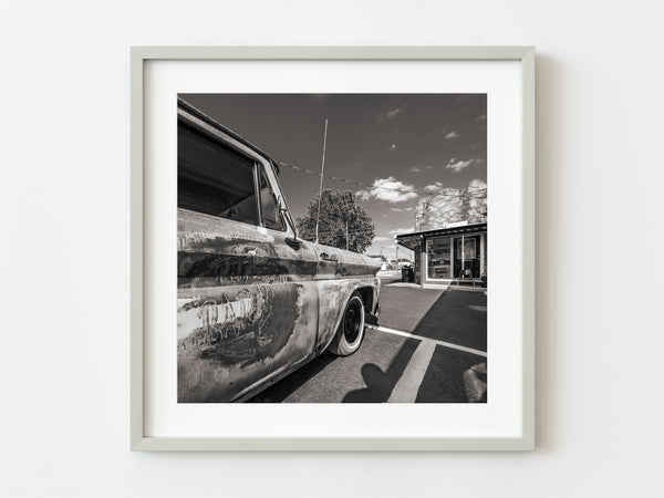 Old truck at Rockwood Motor Court Route 66 | Photo Art Print fine art photographic print