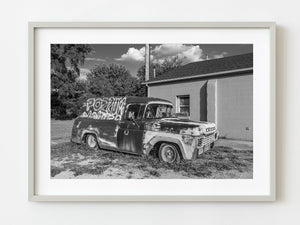 Old truck on Route 66 | Photo Art Print fine art photographic print