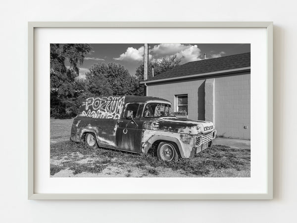 Old truck on Route 66 | Photo Art Print fine art photographic print