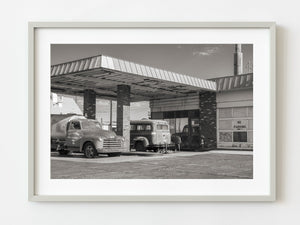Old trucks Route 66 Ludlow California | Photo Art Print fine art photographic print
