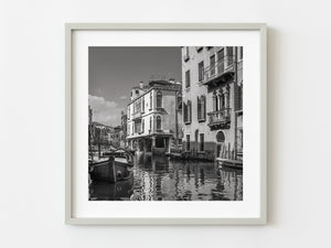 Old Venice homes on canal | Photo Art Print fine art photographic print
