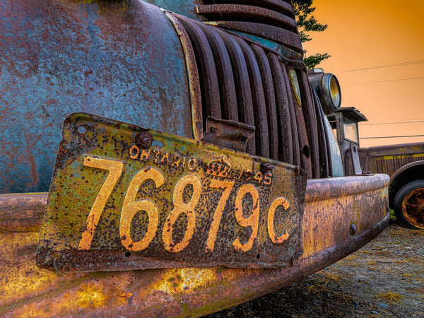 Old Vintage Farm Truck | Photo Art Print fine art photographic print
