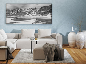 Open water lake in the Martial Mountains Ushuaia Argentina | Photo Art Print fine art photographic print