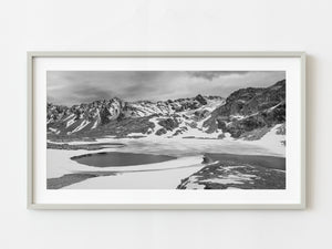Open water lake in the Martial Mountains Ushuaia Argentina | Photo Art Print fine art photographic print