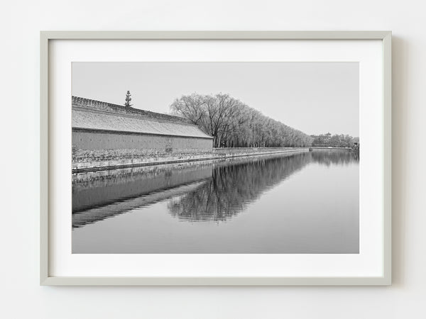 Outer wall of the Forbidden City Beijing China | Photo Art Print fine art photographic print