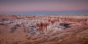 Pastel colors in American canyon | Photo Art Print fine art photographic print