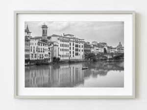Ponte Santa Trinita Bridge Florence cityscape | Photo Art Print fine art photographic print