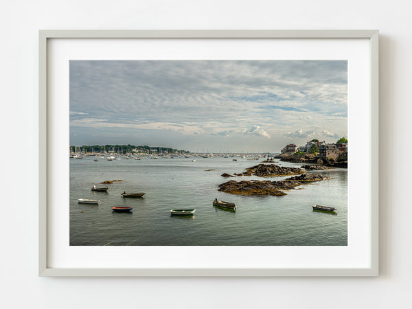 Quaint anchorage in Massachusetts USA | Photo Art Print fine art photographic print
