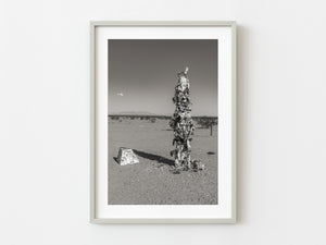 Quirky Charm of Amboy's Trash Tree Statue | Photo Art Print fine art photographic print