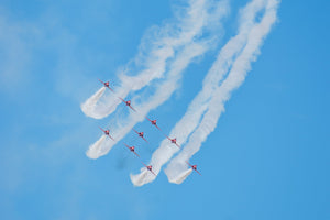 RAF Arrows Flypast | Photo Art Print fine art photographic print