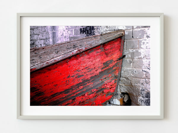 Red Rowboat | Photo Art Print fine art photographic print