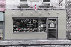 Regent Barber storefront Dublin Ireland | Photo Art Print fine art photographic print