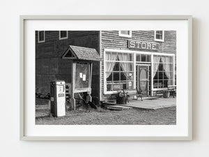 Retro general store facade Silver Inlet Ontario | Photo Art Print fine art photographic print