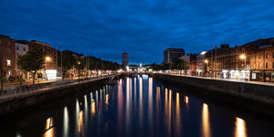 Liffey River Dublin city reflection | Photo Art Print fine art photographic print