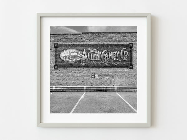 Route 66 Allen Candy mural Pontiac Illinois | Photo Art Print fine art photographic print