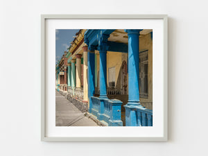 Row of colorful houses in Cuba | Photo Art Print fine art photographic print