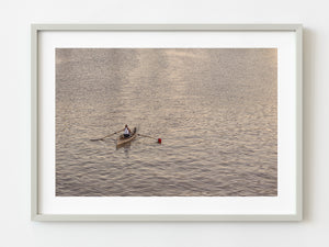 Rower at Buenos Aires waterfront | Photo Art Print fine art photographic print