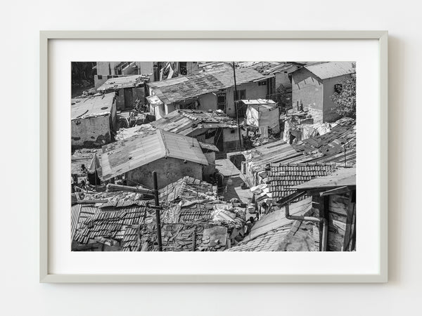 Run down housing Coonoor India | Photo Art Print fine art photographic print
