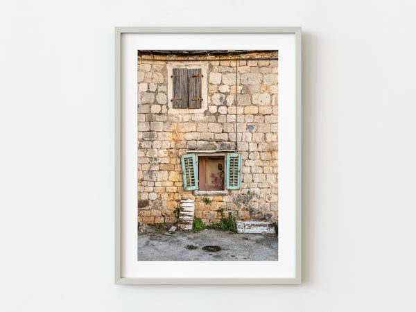Rundown home in Southern Croatia | Photo Art Print fine art photographic print