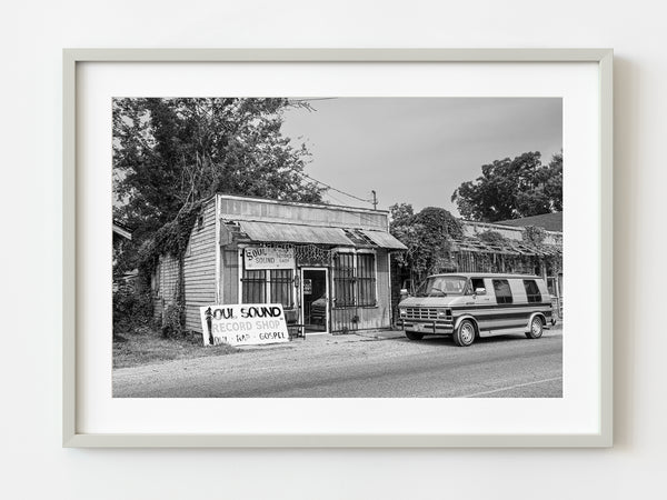 Rural American old vinyl record store | Photo Art Print fine art photographic print