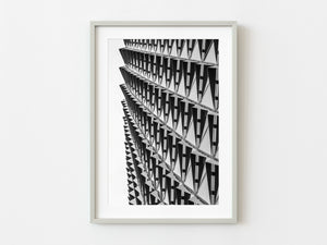 SAHMRI diagrid facade abstract detail | Photo Art Print fine art photographic print