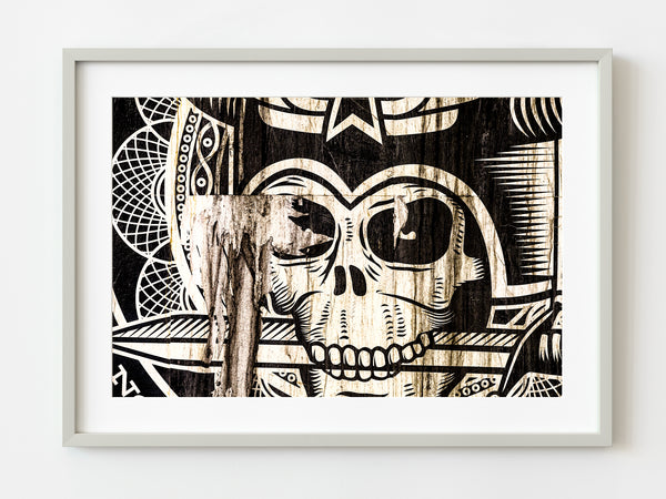 Skull poster in Chicago | Photo Art Print fine art photographic print