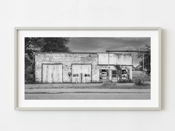 South Whitley Indiana Abandoned Gas Station Reverie | Photo Art Print fine art photographic print