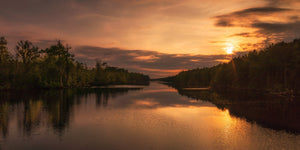 Sunrise on the Intercoastal Waterway | Photo Art Print fine art photographic print