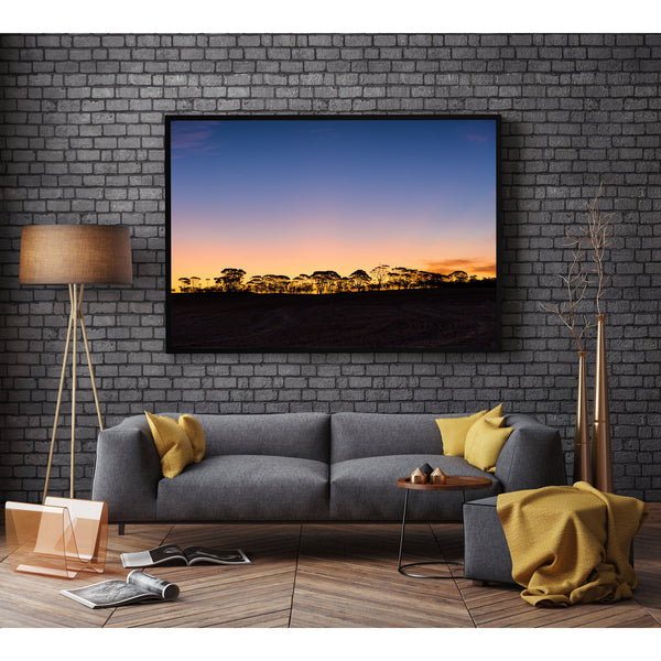 Sunset landscape Australian outback | Photo Art Print fine art photographic print