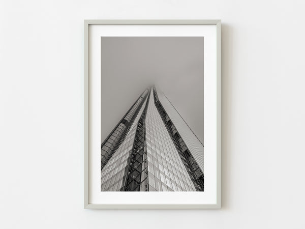 The Shard in the clouds London | Photo Art Print fine art photographic print
