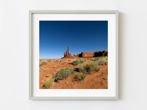 Totem Pole Rock in the desert | Photo Art Print fine art photographic print