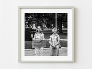 Two proud women in Toronto protesting | Photo Art Print fine art photographic print
