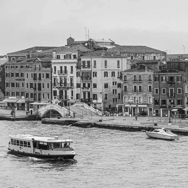 Venice along the canal | Photo Art Print fine art photographic print