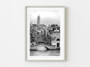 Venice canal and bridges from Canale Della Giudecca | Photo Art Print fine art photographic print