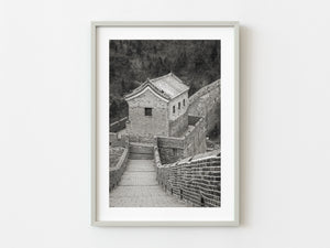 Wall of China guard station house | Photo Art Print fine art photographic print