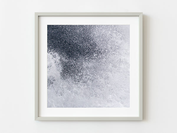 Water droplet texture pattern of water crashing | Photo Art Print fine art photographic print