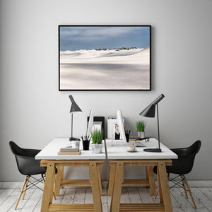 Windblown sand over the Australian desert | Photo Art Print fine art photographic print