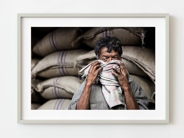 Working man of India | Photo Art Print fine art photographic print