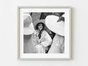 Young beautiful girl at Tuscan Wine Festival | Photo Art Print fine art photographic print
