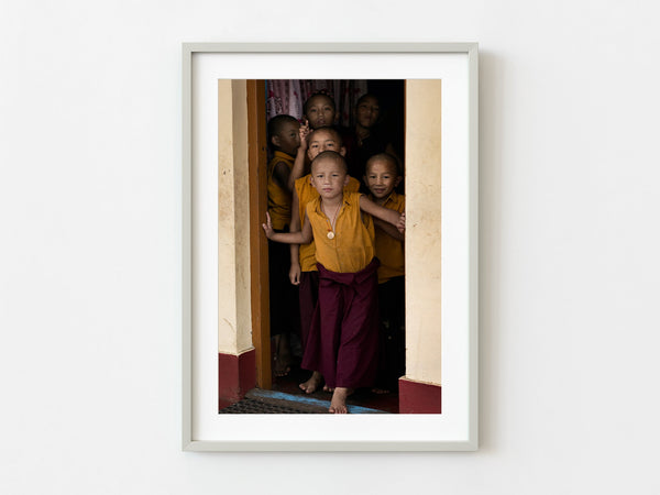 Young Buddhist Monks | Photo Art Print fine art photographic print