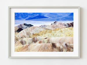 Zabriskie Point brilliant colours | Photo Art Print fine art photographic print
